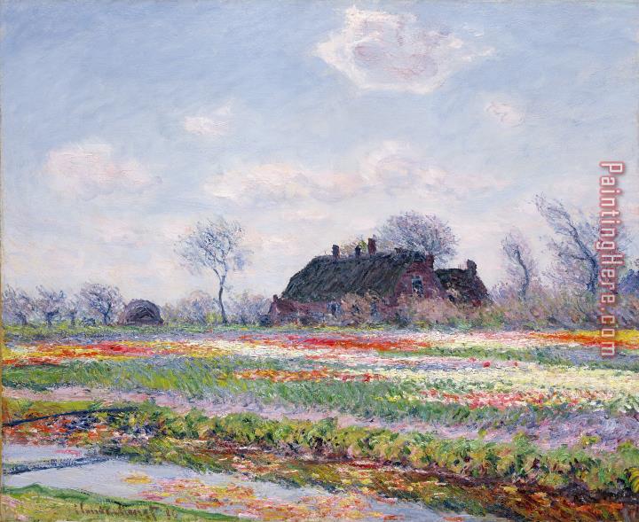 Claude Monet Tulip Fields at Sassenheim